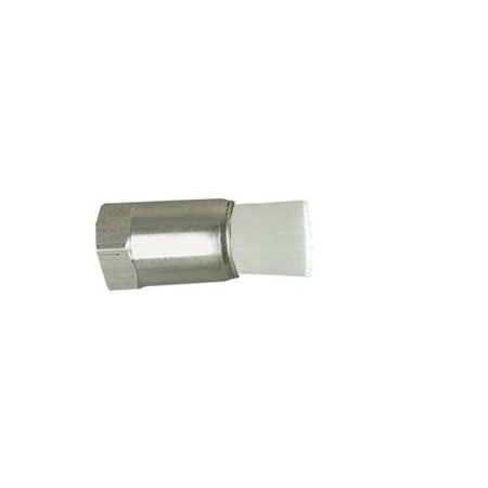 Gordon Brush 1/4 D Body Nylon Fill .038 Orifice Female Thread Flow Through Brush, PK6 901198